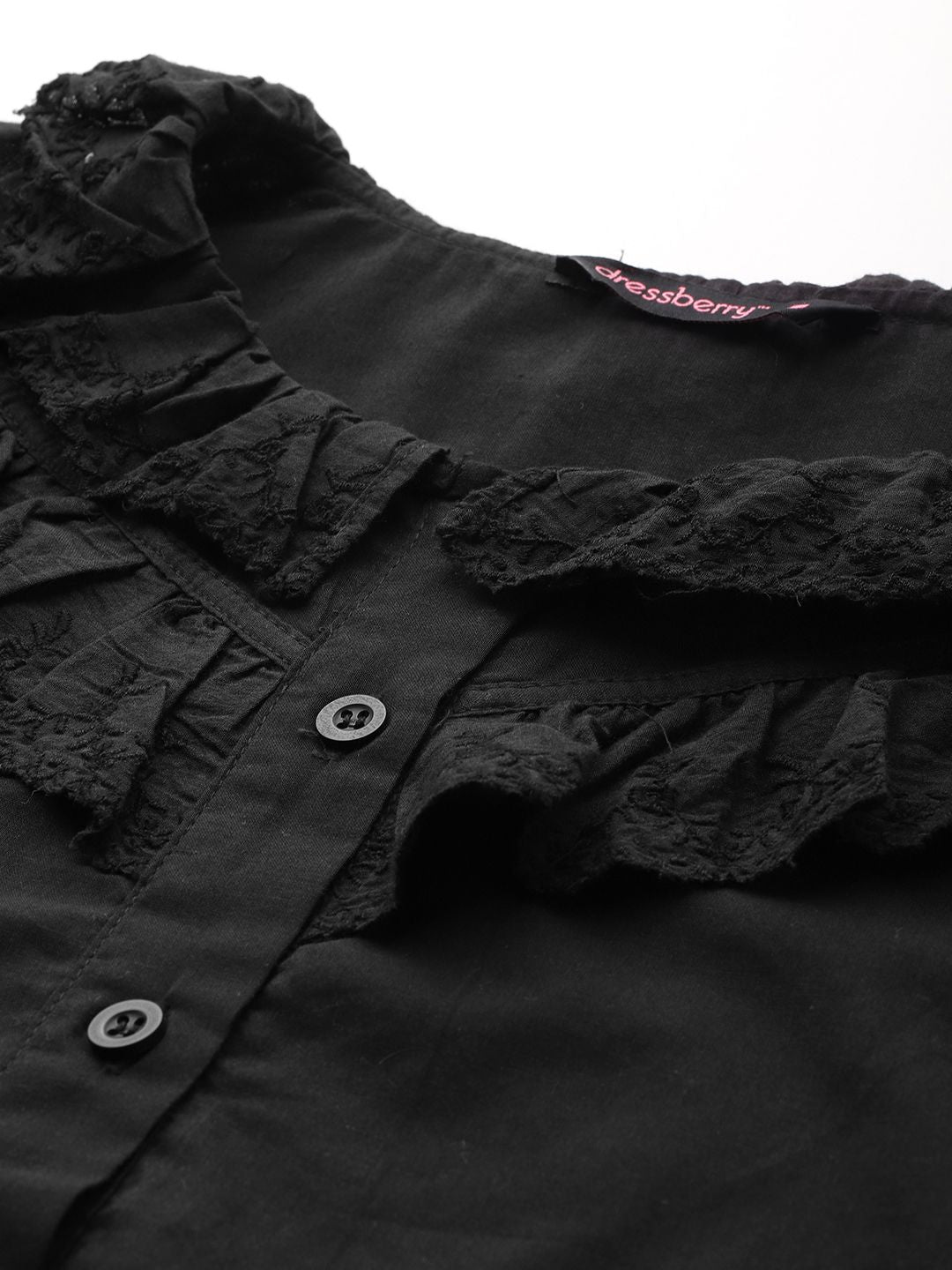 DressBerry Pure Cotton Opaque Casual Shirt