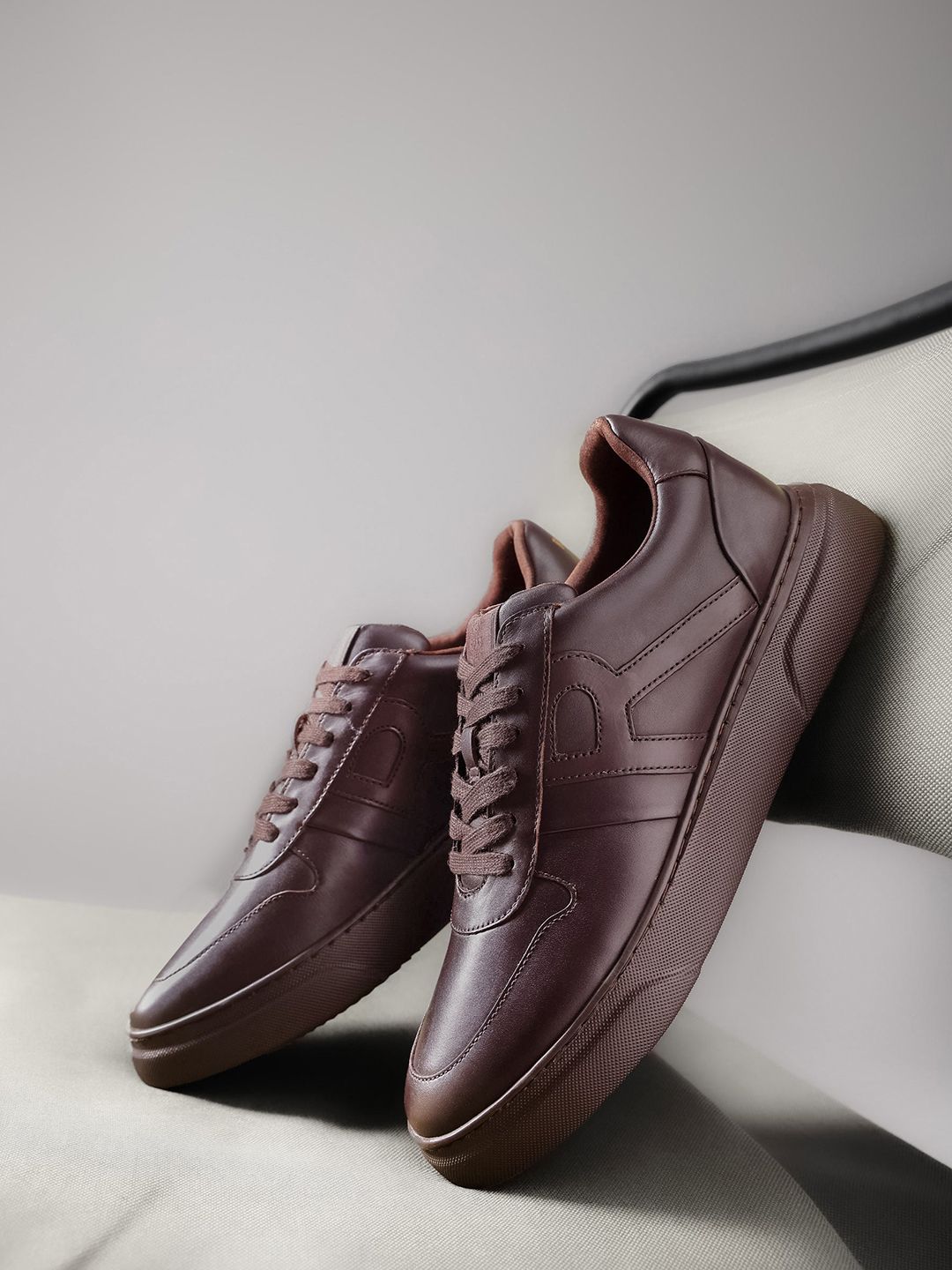 RARE RABBIT Men Leather Sneakers