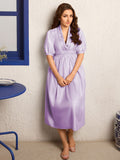 House of Pataudi Jashn Yoke Design Thread Work Floral Kurta