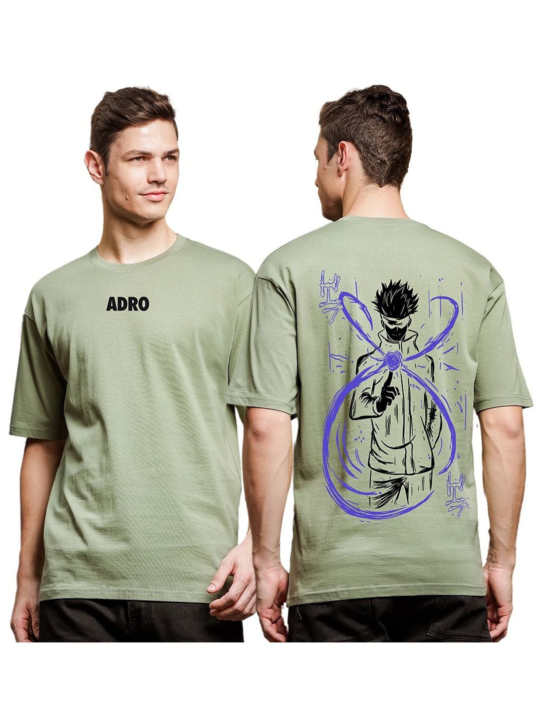 ADRO Men Printed T-shirt