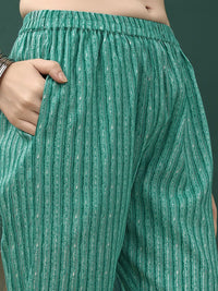 KALINI Floral Printed Kurta ,Trousers & Dupatta