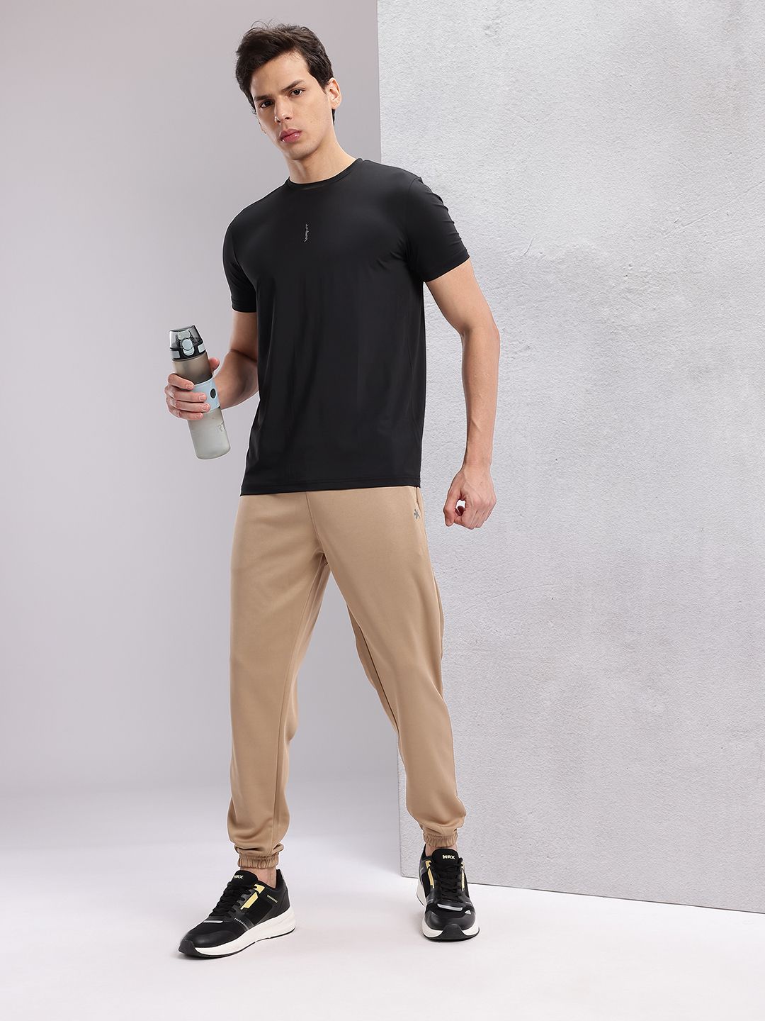 HRX by Hrithik Roshan Men Mid-Rise Rapid-Dry Running Joggers