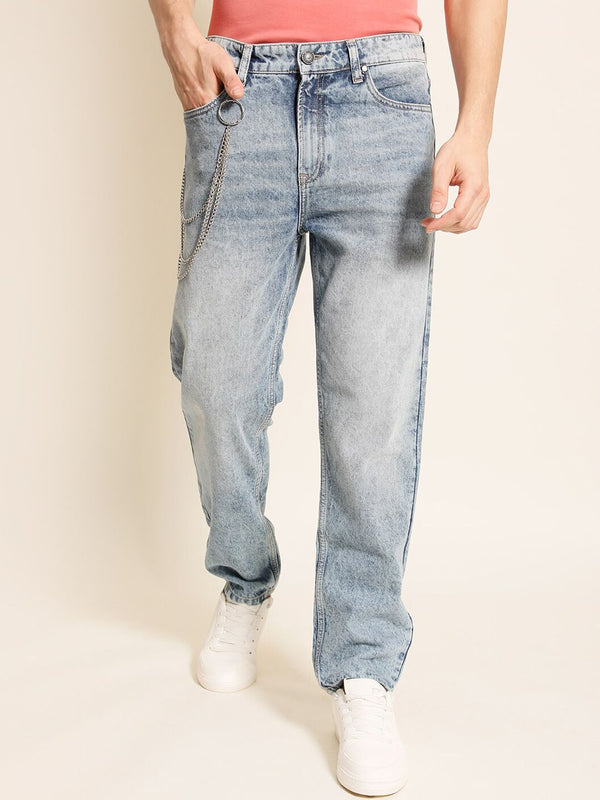 Bene Kleed Men Heavy Faded Relaxed Fit Jeans