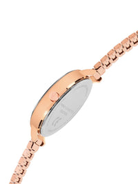 French Connection Women Dial & Stainless Steel Bracelet Style Straps Analogue Watch FCN074RGM
