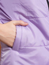 Tokyo Talkies Colourblocked Puffer Jacket