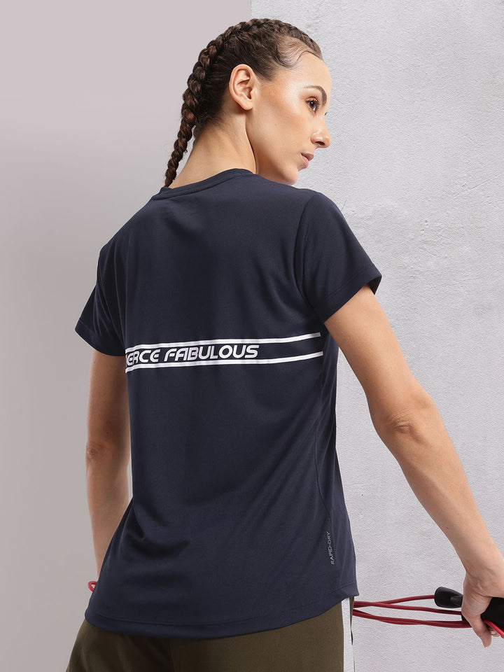 HRX by Hrithik Roshan Printed Rapid-Dry Training T-shirt