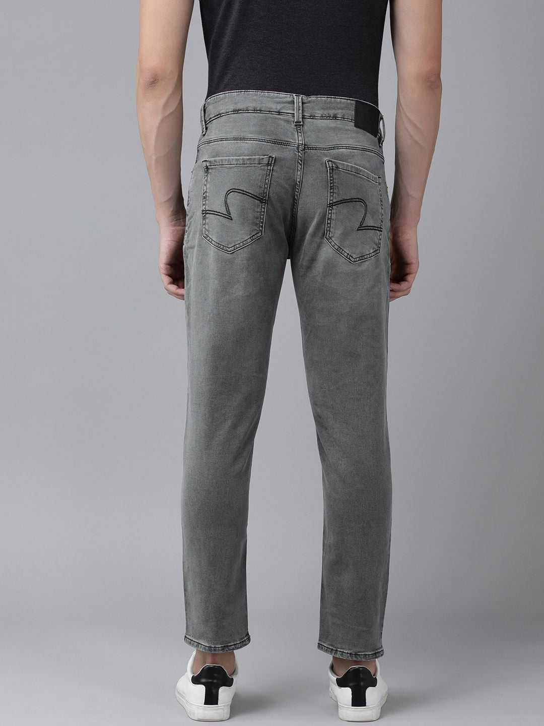 SPYKAR Men Rovers Low-Rise Regular Fit Light Fade Stretchable Jeans