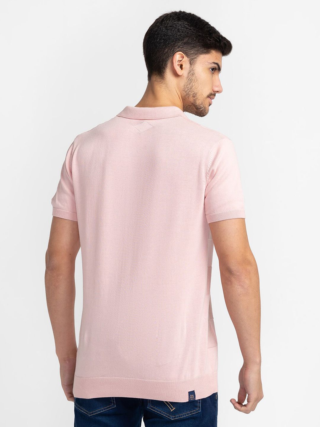 Being Human Checked Regular Fit Polo Collar T-shirt