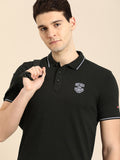 Being Human Polo Collar Pure Cotton T-shirt