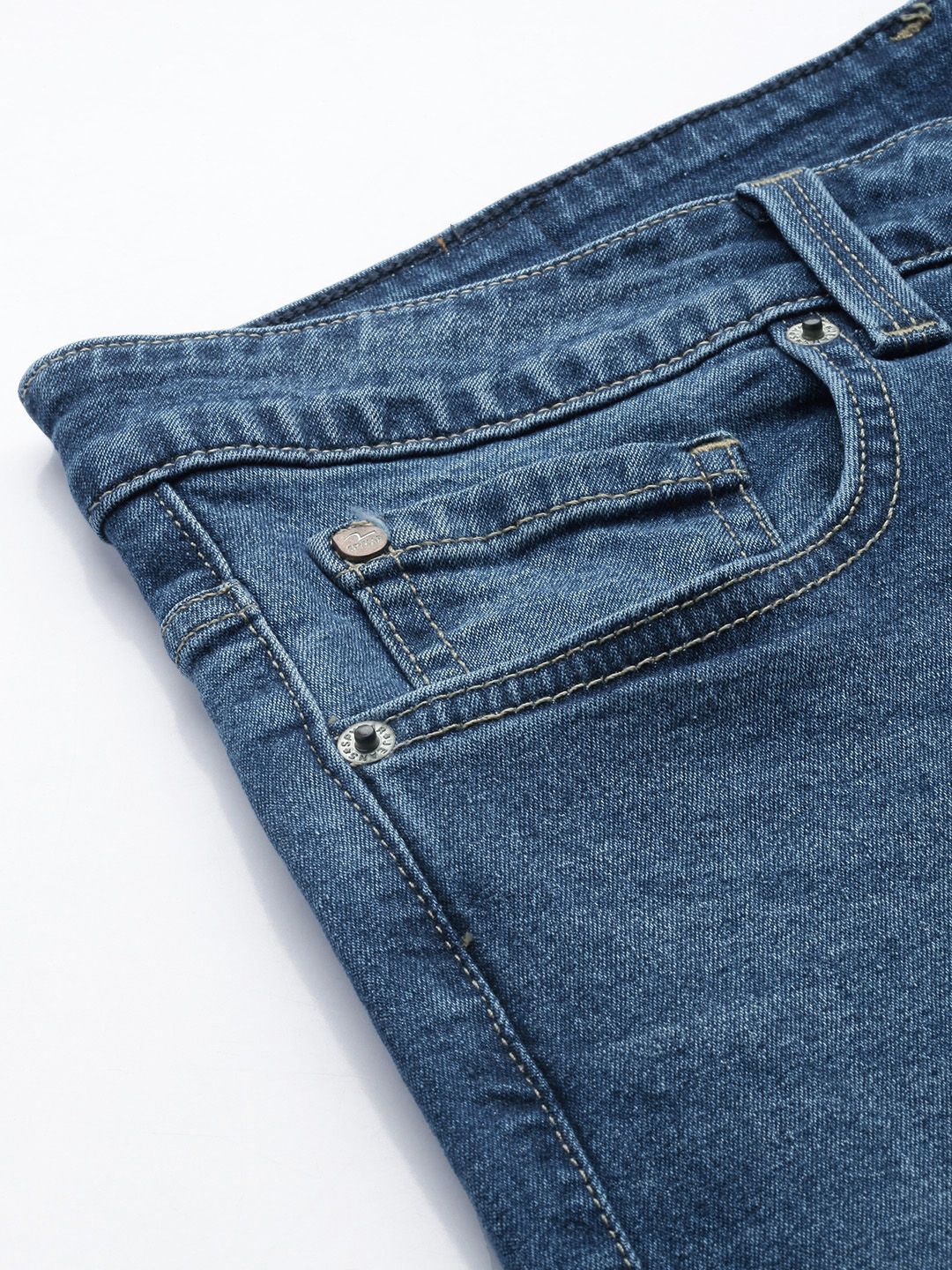 SPYKAR Men Super Skinny Fit Low-Rise Heavy Fade Stretchable Jeans