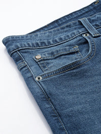 SPYKAR Men Super Skinny Fit Low-Rise Heavy Fade Stretchable Jeans