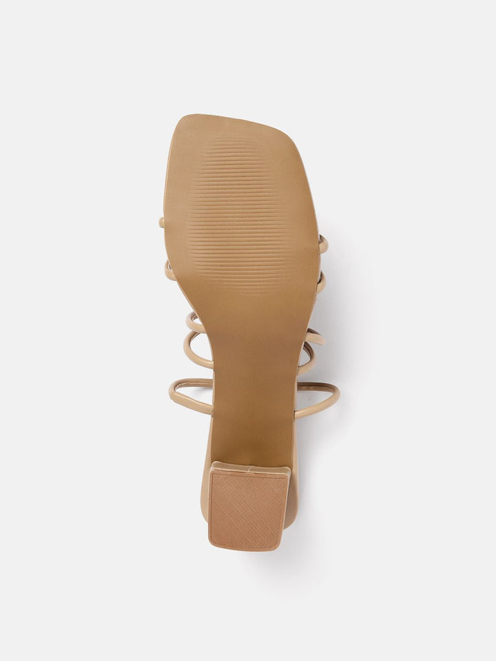 Lino Perros Strappy Block Heels