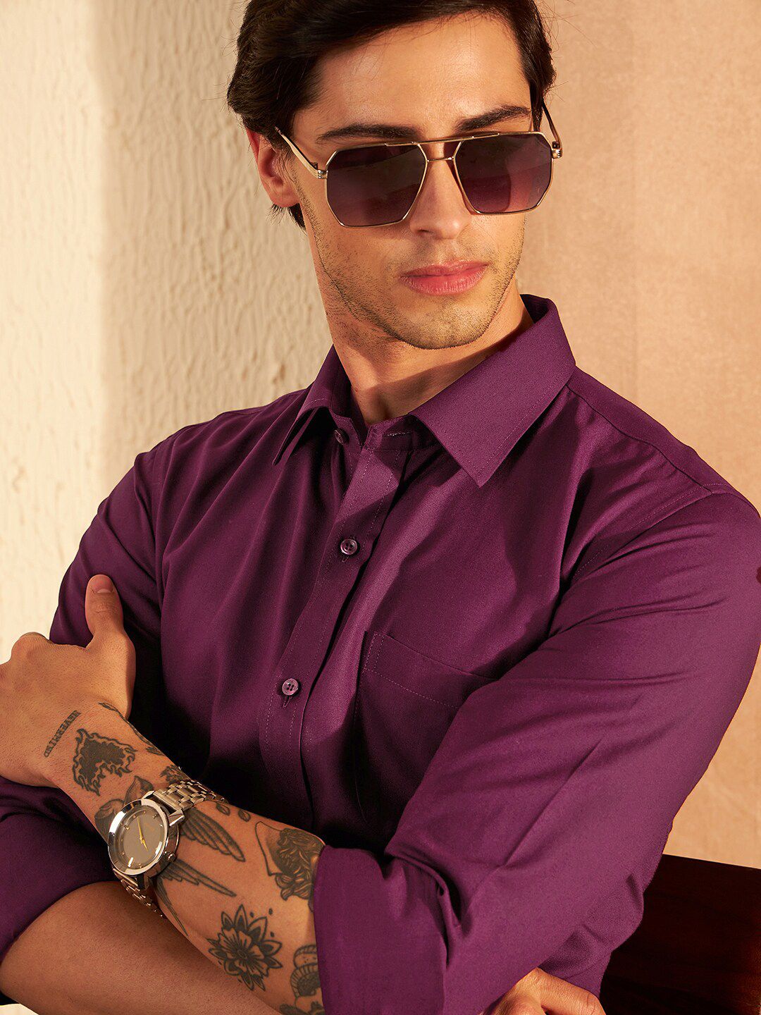 DENNISON Smart Spread Collar Shirt