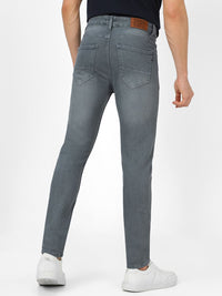 Urbano Fashion Men Cotton Skinny Fit Heavy Fade Stretchable Jeans