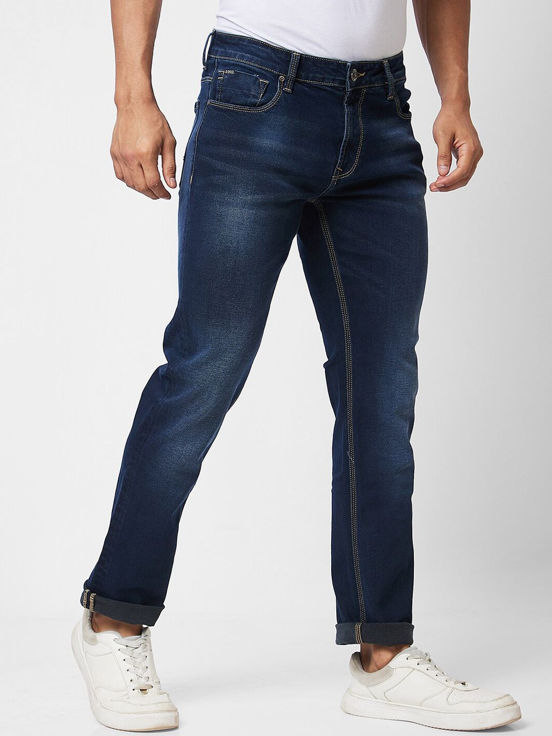 SPYKAR Men Relaxed Fit Light Fade Cotton Jeans