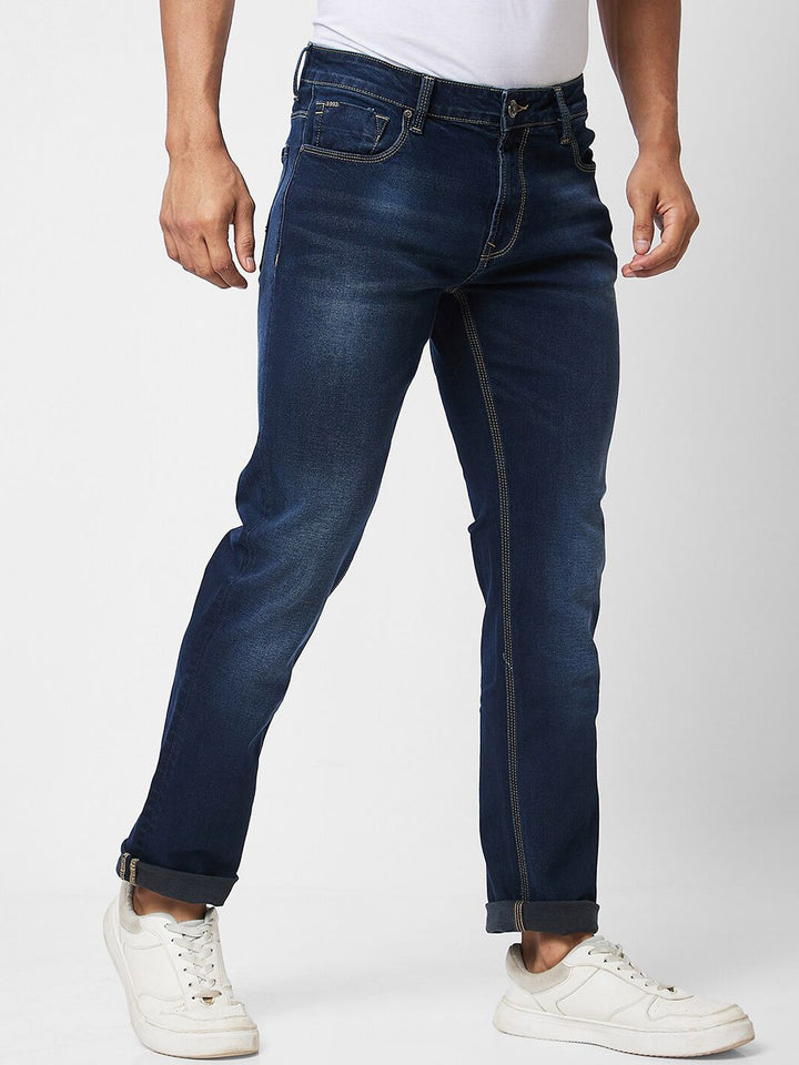 SPYKAR Men Relaxed Fit Light Fade Cotton Jeans