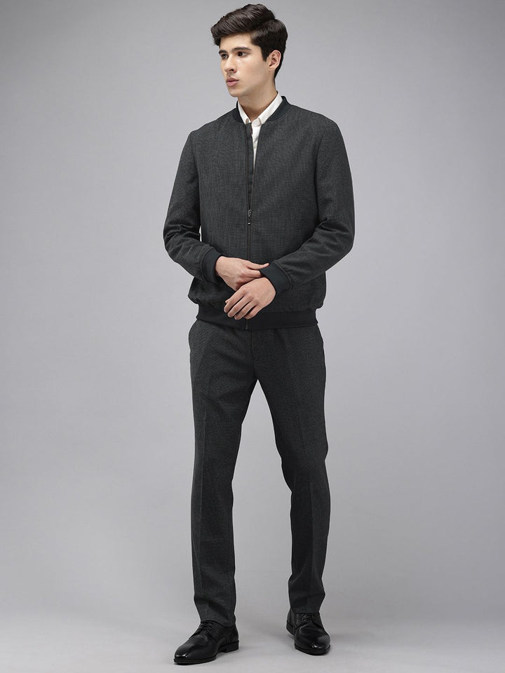 Park Avenue Self Design Neo Fit 2 Piece Formal Suits