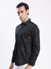 Bene Kleed Men Slim Fit Printed Casual Shirt