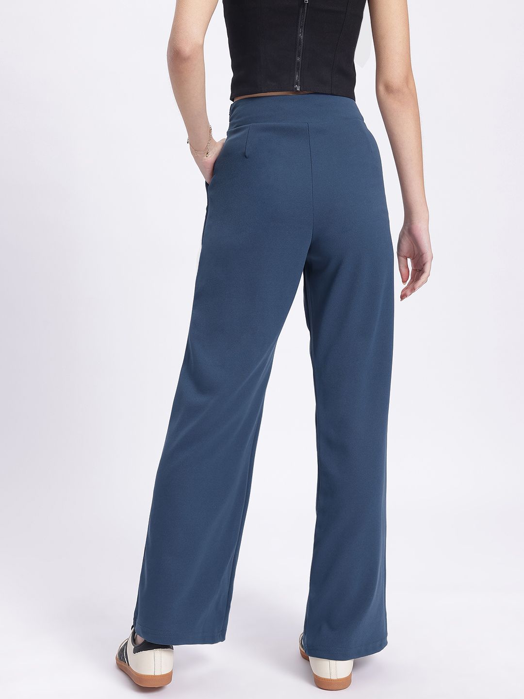 DressBerry Women Urban Sophistication Buckled Trousers