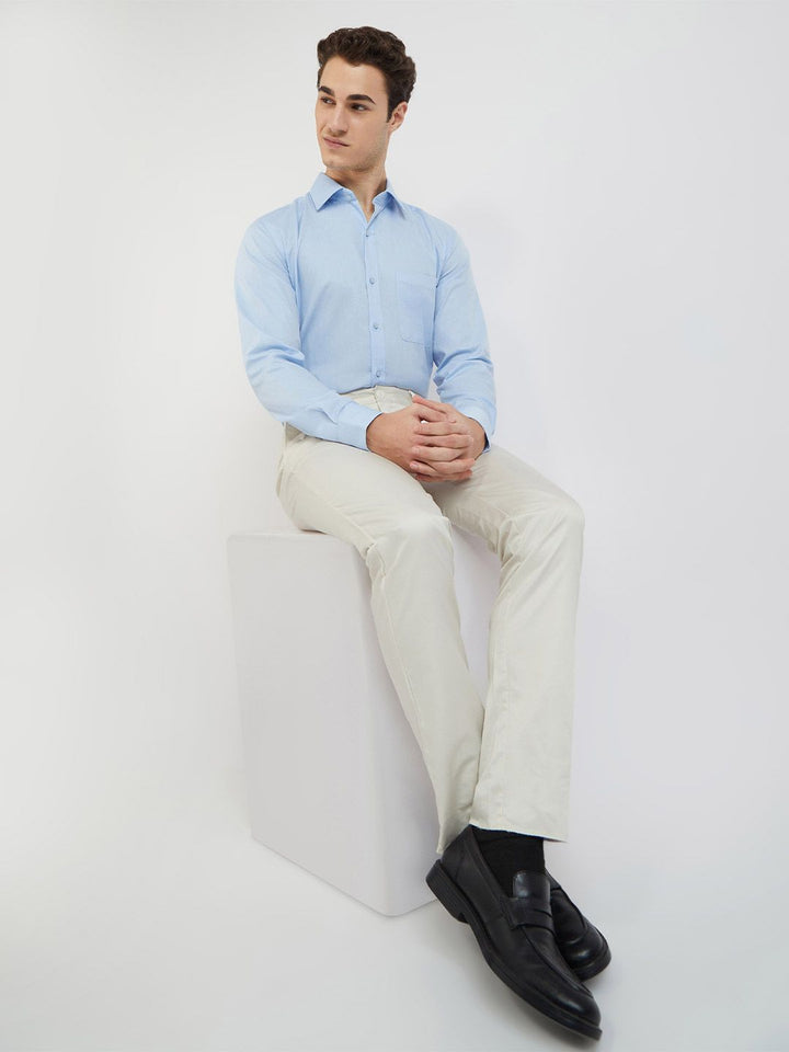 Raymond Pure Cotton Slim Fit Formal Shirt