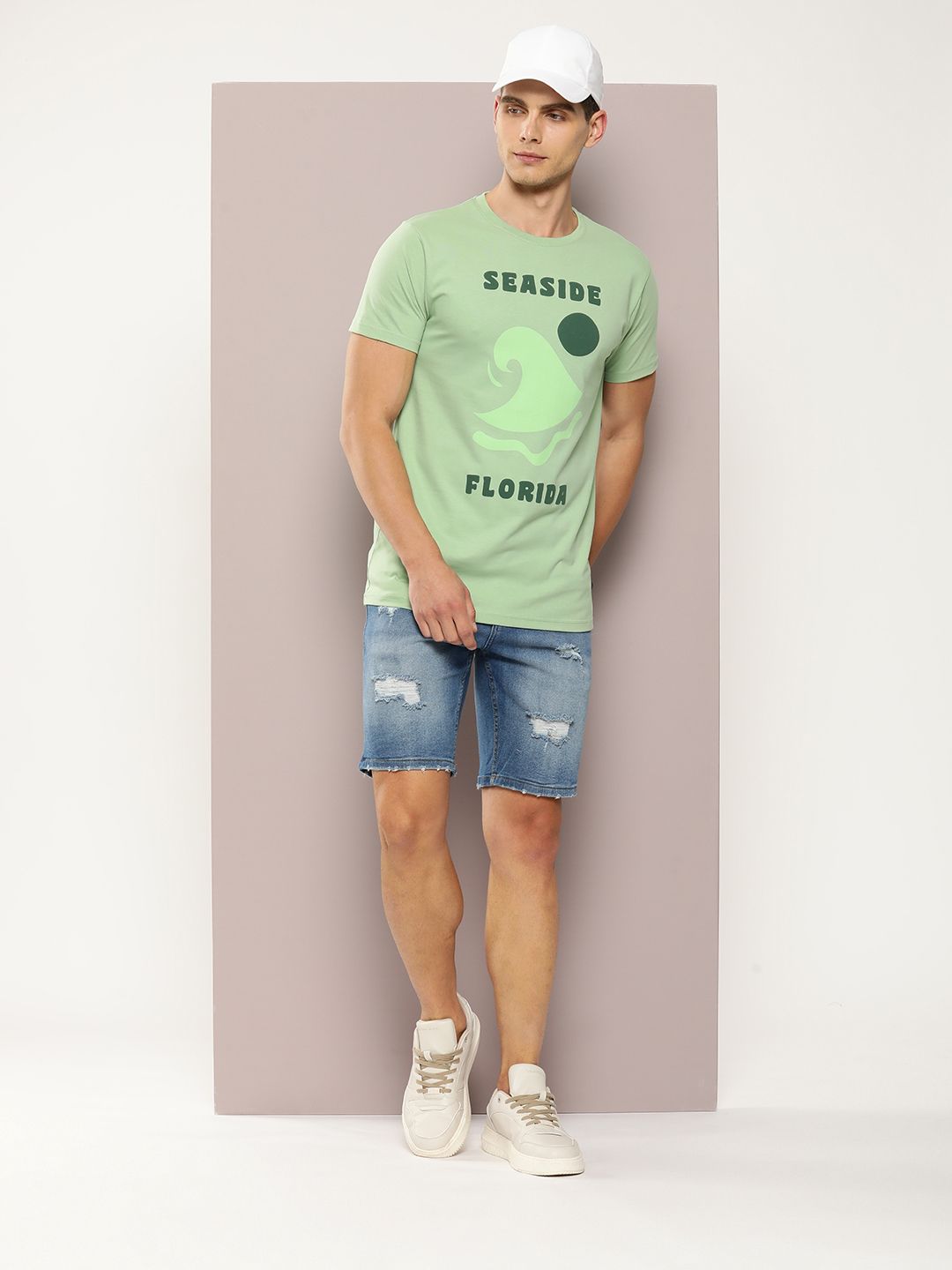 DILLINGER Men Graphic Printed Embossed Oversized T-shirt