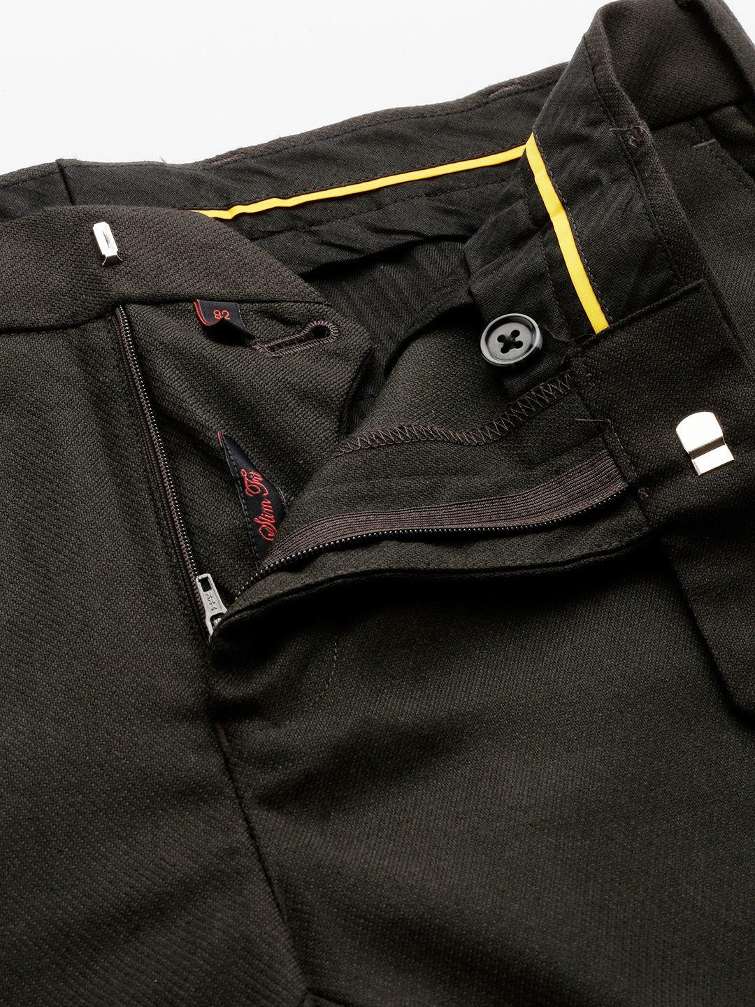 Raymond Men Slim Fit Formal Trousers