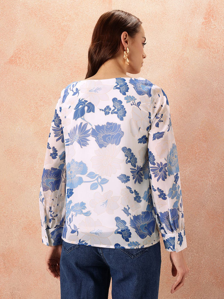 all about you Printed Floral Top