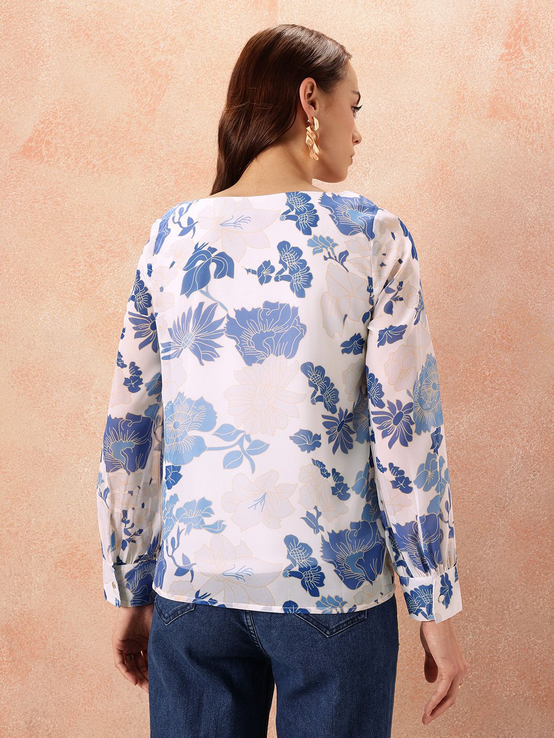 all about you Printed Floral Top