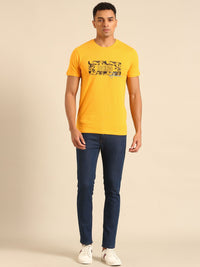 Being Human Typography Printed Pure Cotton T-shirt