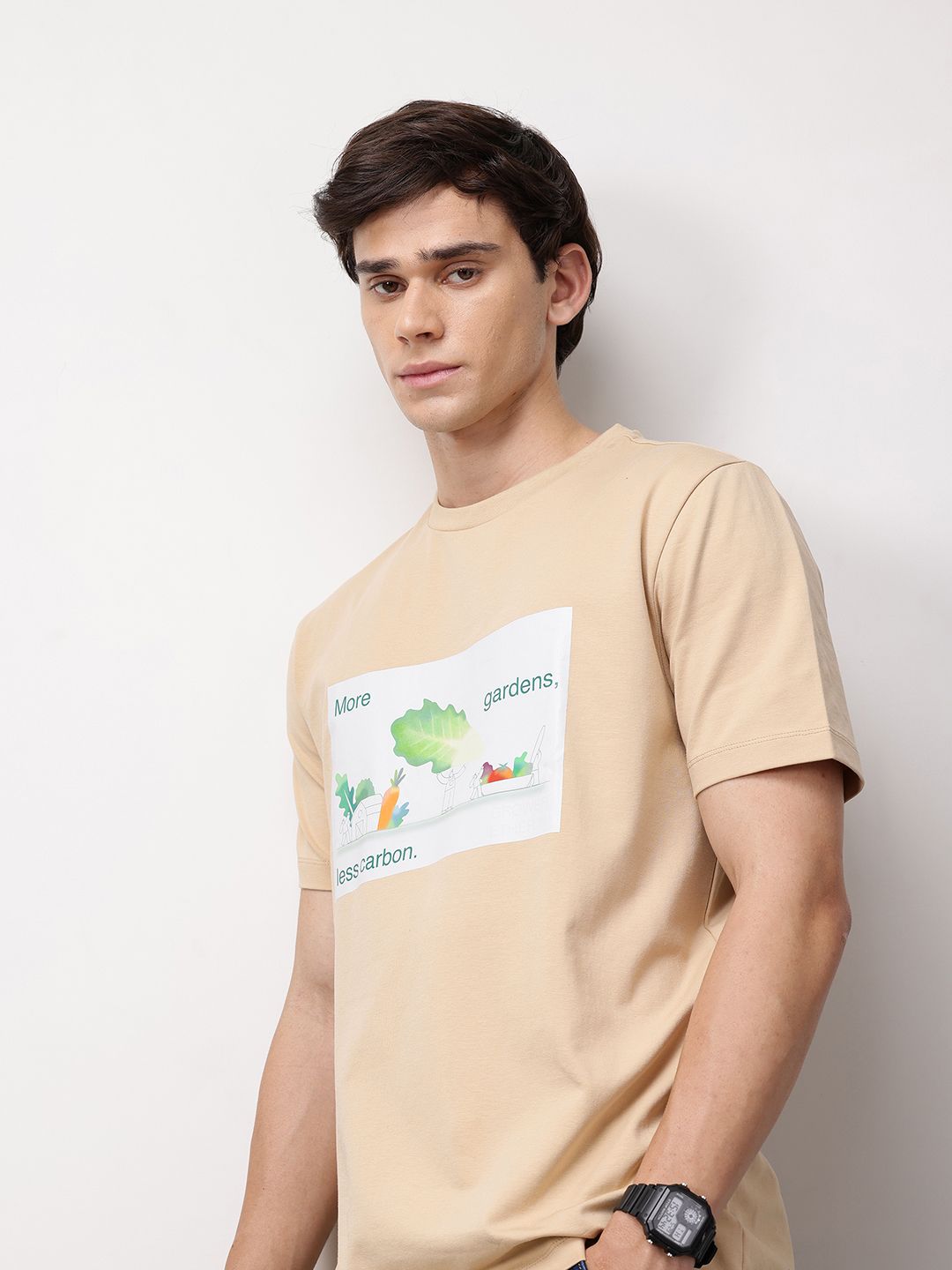 ether Printed Grower Comfort Fit T-shirt