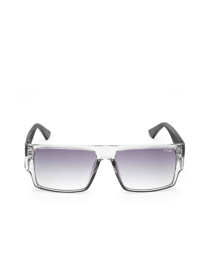 IRUS by IDEE Men Rectangle Sunglasses with UV Protected Lens IRS1311C4SG
