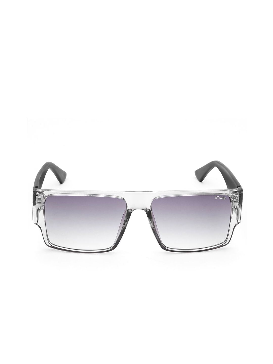 IRUS by IDEE Men Rectangle Sunglasses with UV Protected Lens IRS1311C4SG