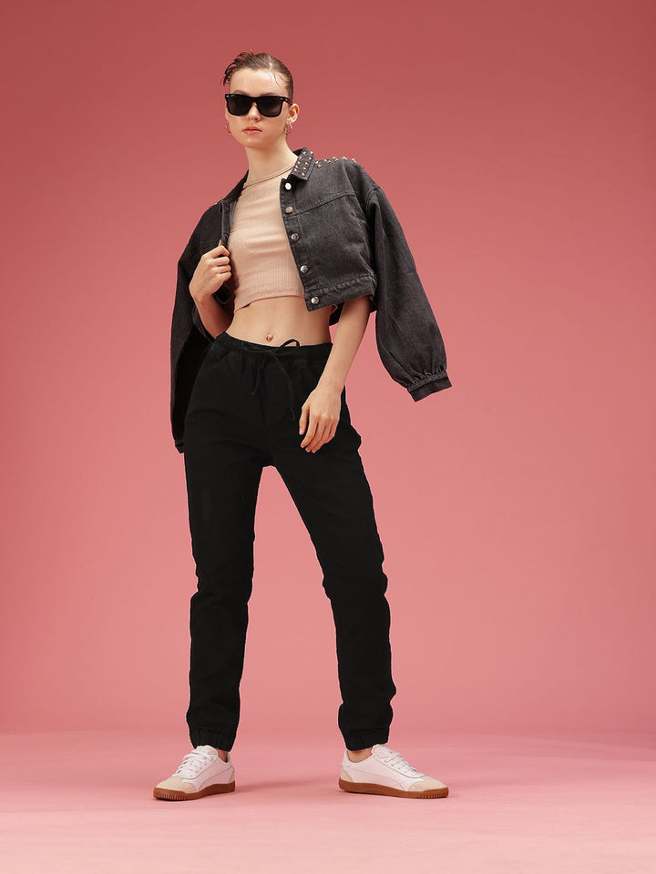 DressBerry Women High-Rise Stretchable Jogger