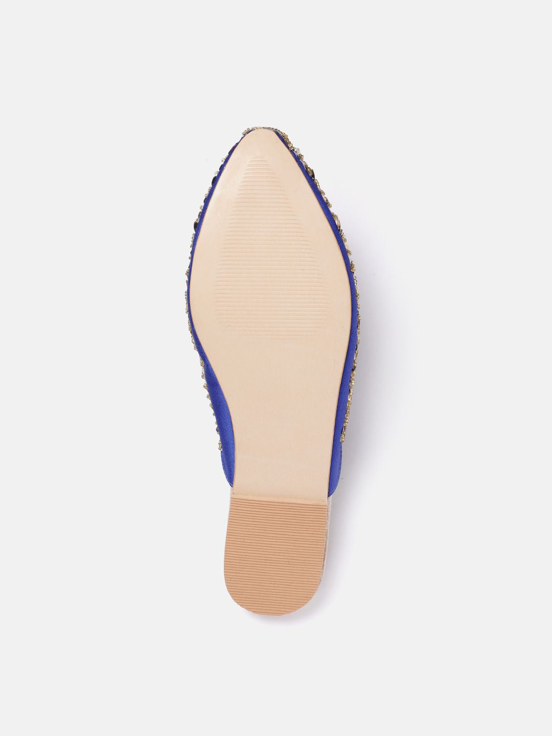 House of Pataudi Women Embellished Ethnic Mules Flats