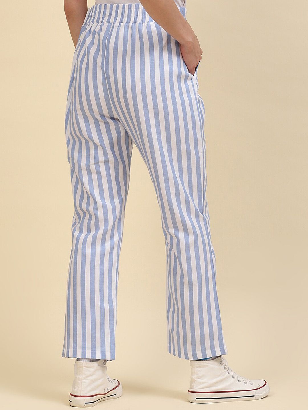 Monte Carlo Women Striped Track Pants