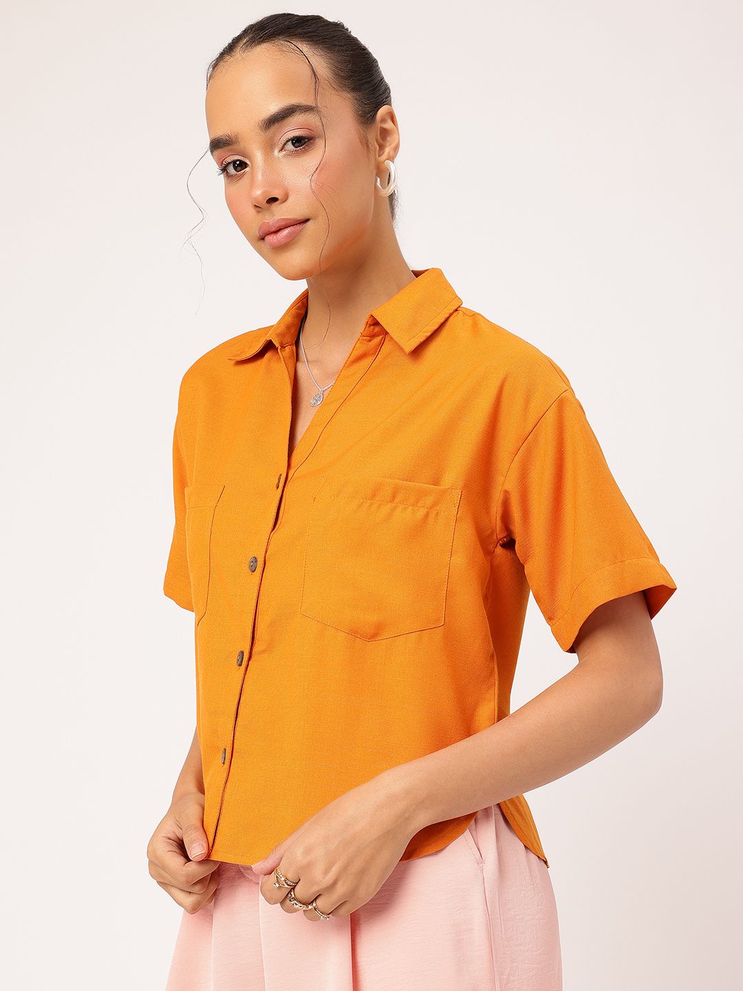 DressBerry Office Chic Pocket Shirt