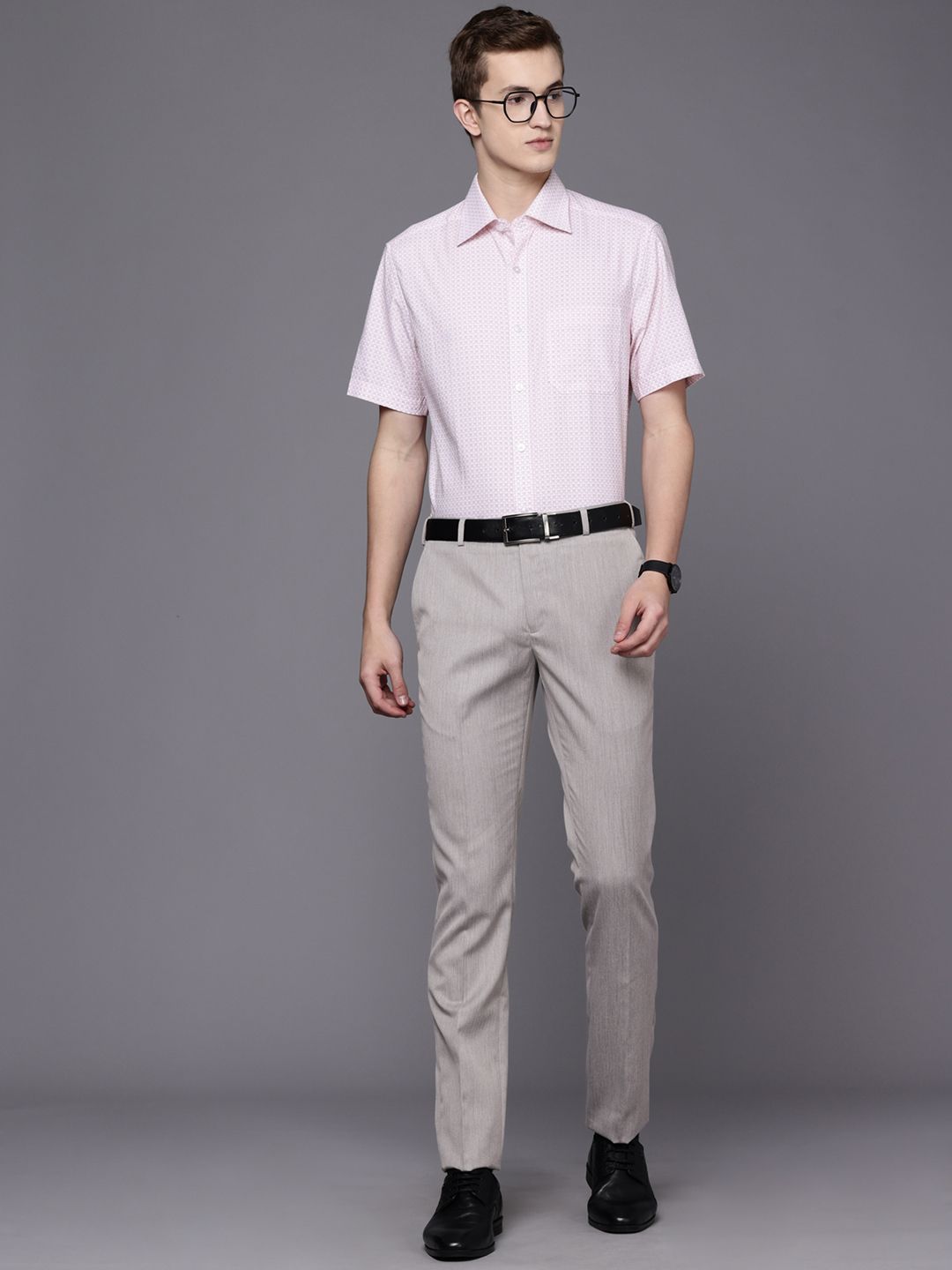 Raymond Men Slim Fit Formal Trousers