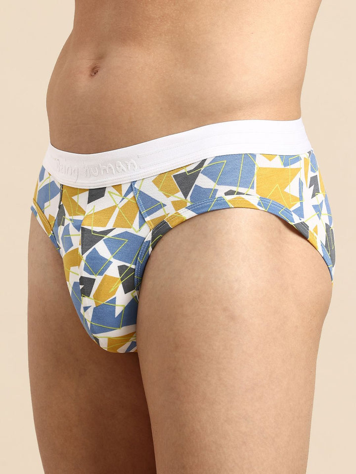 Being Human Men Printed Micro Technology Briefs BHMUB24507