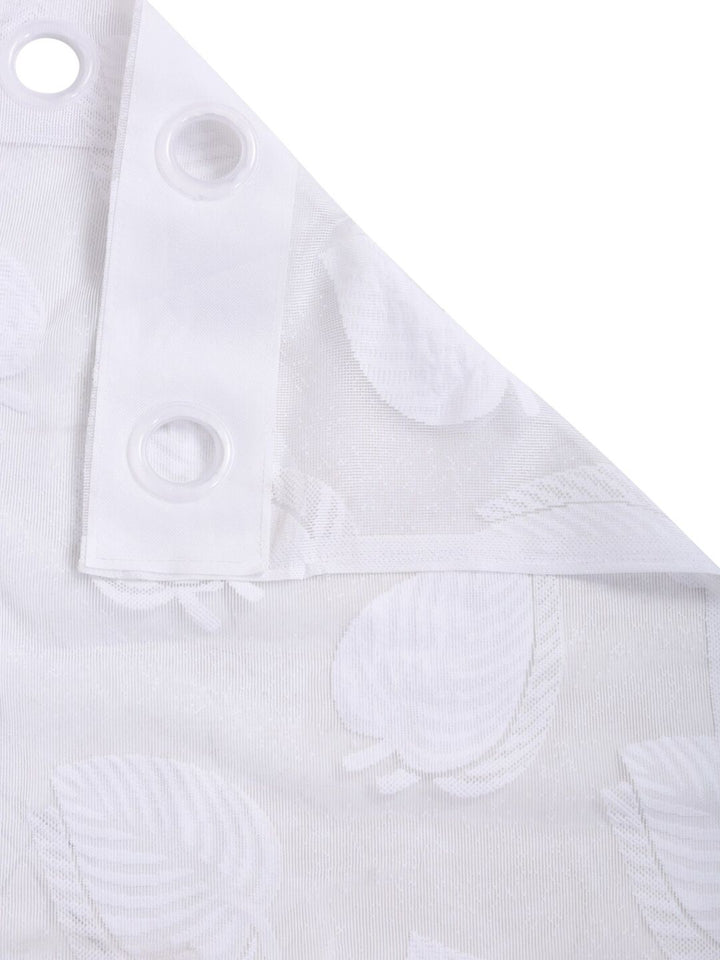 HOSTA HOMES White Floral Window Curtain