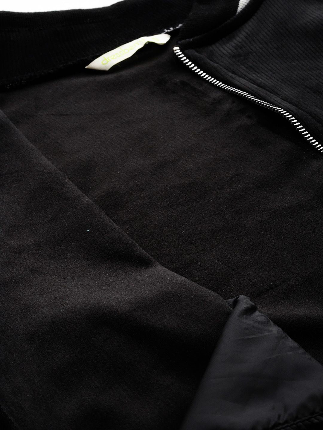 DressBerry Crop Bomber Jacket
