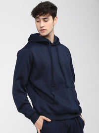 HIGHLANDER Men Navy Blue Sweatshirt