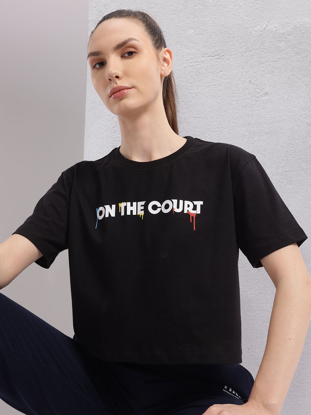 HRX by Hrithik Roshan Women Typography Printed T-shirt