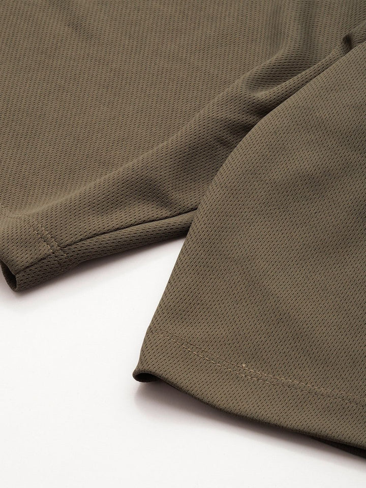 HRX by Hrithik Roshan Men Sculptflex Self-Design Rapid-Dry Training Shorts