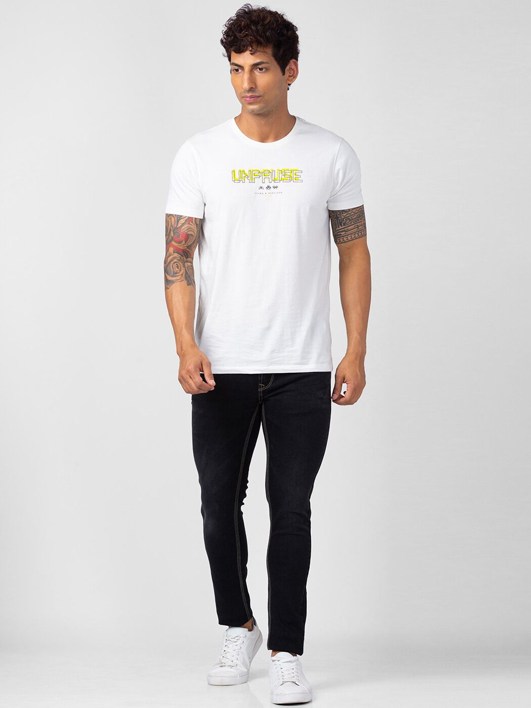 SPYKAR Men Super Skinny Fit Low-Rise Jeans