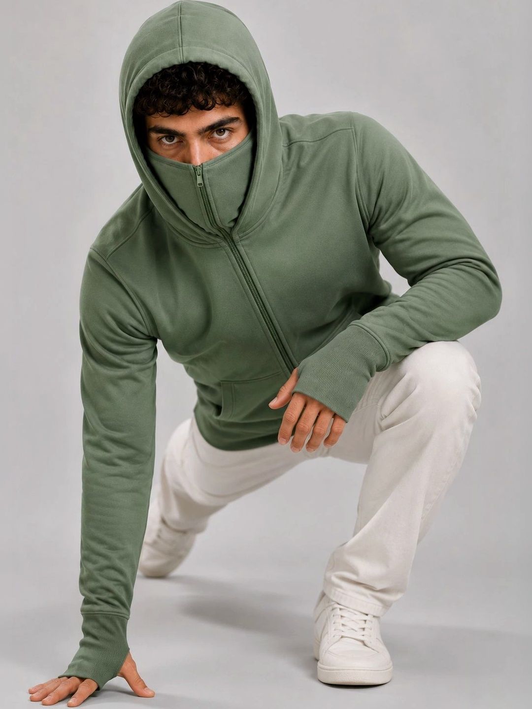 ADRO Men Hooded Sweatshirt