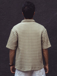 Powerlook India Slim Oversized Checked Pure Cotton Casual Shirt