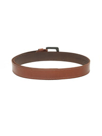 Teakwood Leathers Men Textured Leather Belt