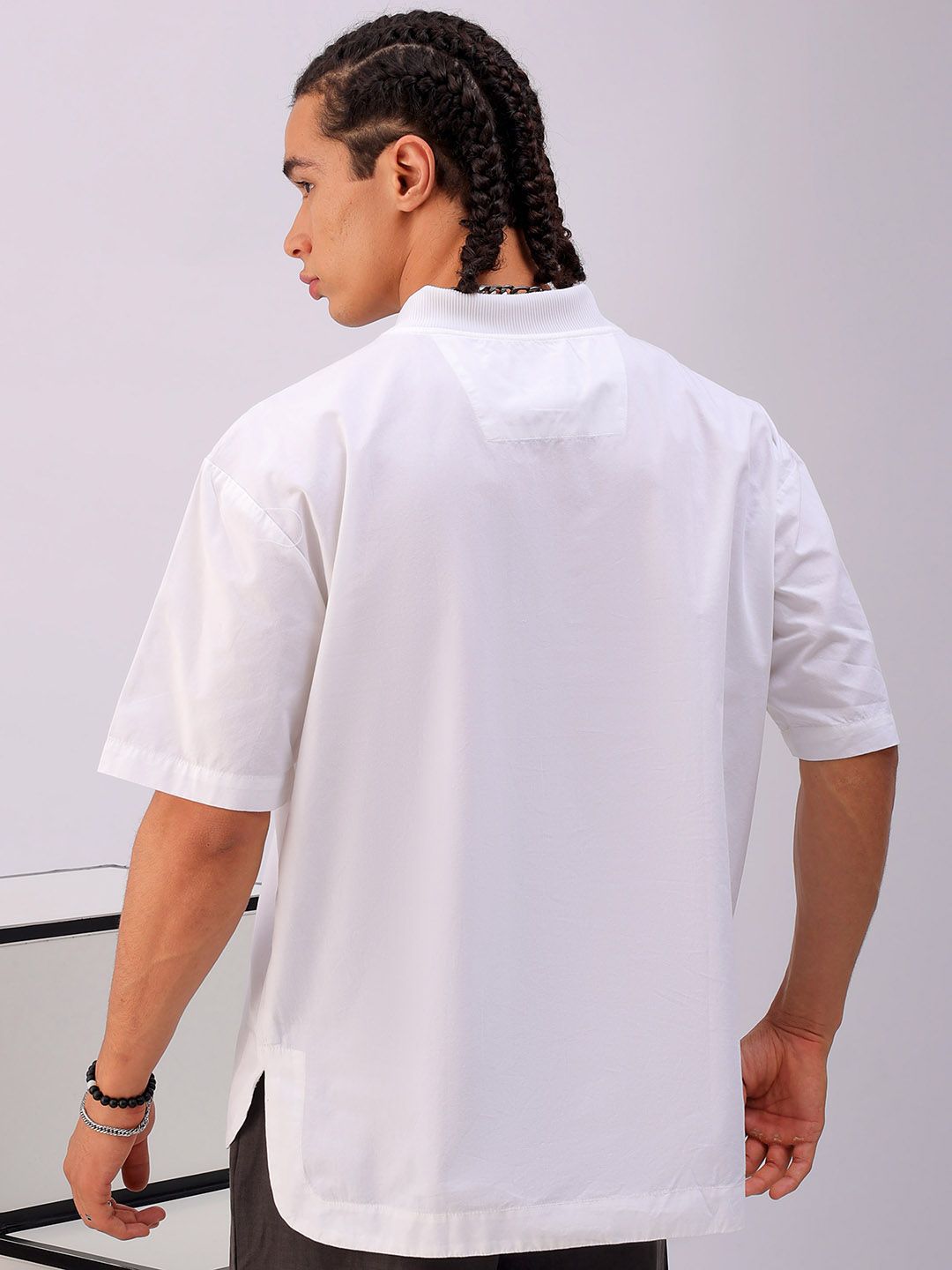 The Indian Garage Co Men Boxy Opaque Casual Shirt