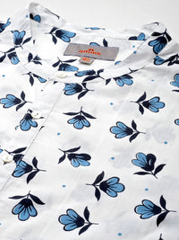 Anouk Floral Printed Pure Cotton Kurta