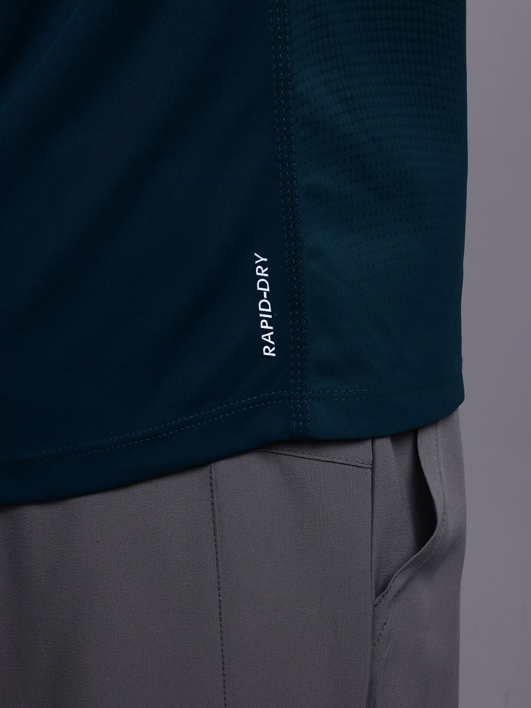 HRX by Hrithik Roshan Raglan Sleeves Rapid-Dry Training T-shirt